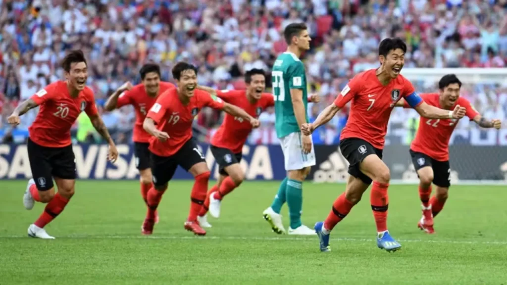 Chiến thắng World Cup đáng nhớ nhất của Hàn Quốc là thắng lợi 2-0 trước Đức ở World Cup 2018, cho thấy rõ sự quật cường, và khí chất của người châu Á.