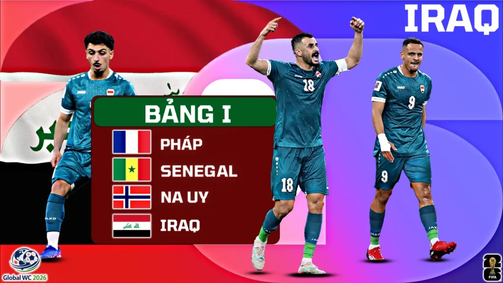 World Cup 2026 Lịch Sử, Thành Tích Và Giới Thiệu Đội Tuyển Iraq