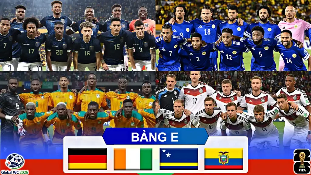 Dự Đoán Thứ Hạng Bảng E World Cup 2026