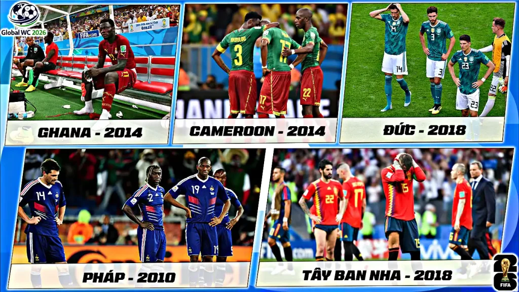 5 Đội Tuyển Từng Sụp Đổ Vì Bất Đồng Nội Bộ Trong Lịch Sử World Cup