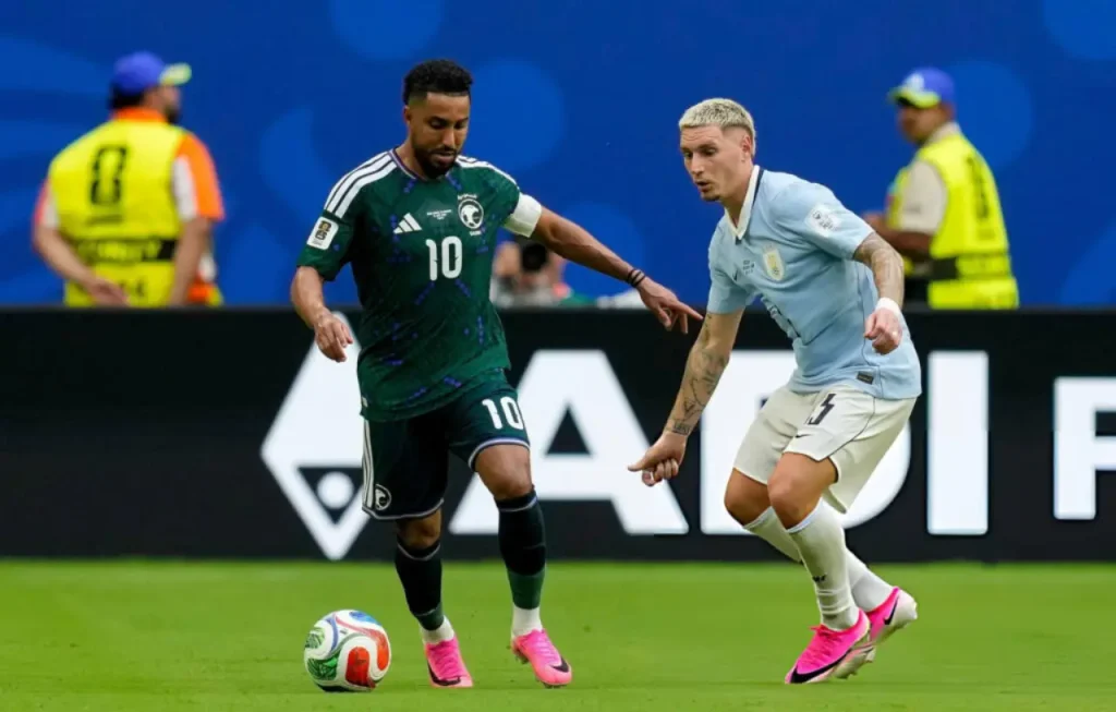 Diễn Biến Trận Đấu Ả Rập Xê Út 1-1 Uruguay