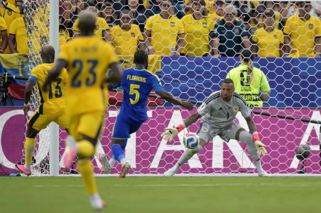 Diễn Biến Trận Đấu Ecuador 0-0 Curaçao