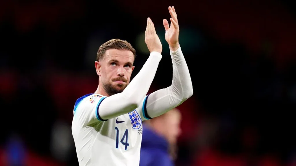 jordan henderson đội tuyển Anh